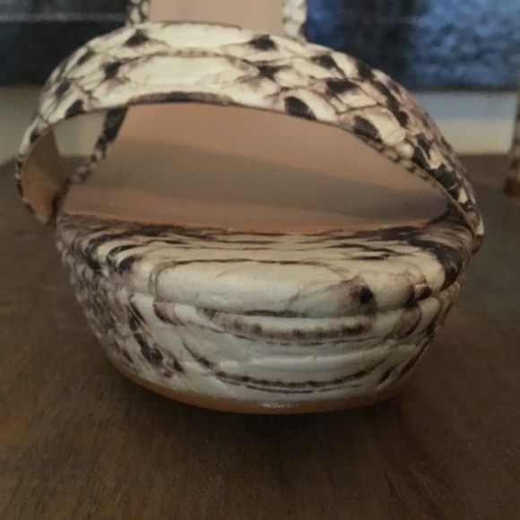 Steve Madden Snake Skin Heels - Picture 8 of 10